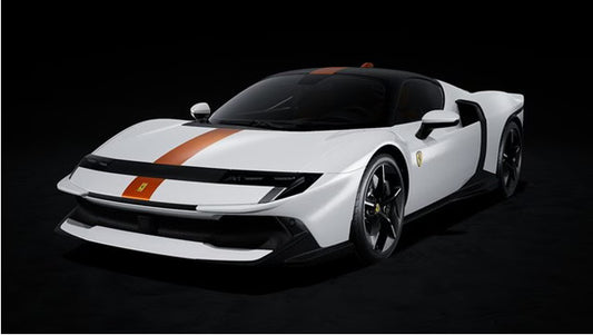 [ Pre-order ] LS562B LOOKSMART 1:43 Ferrari 849 Testarossa Bianco Italia