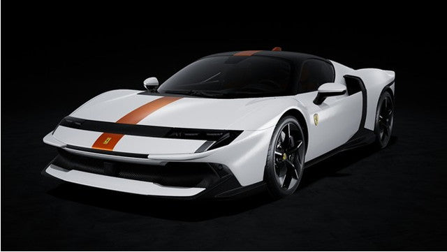 [ Pre-order ] LS562B LookSmart 1:43 Ferrari 849 Testarossa Bianco Italia model car