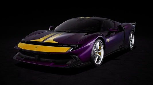 [ Pre-order ] LS562I LookSmart 1:43 Ferrari 849 Testarossa Violetto Dino Assetto Fiorano model car