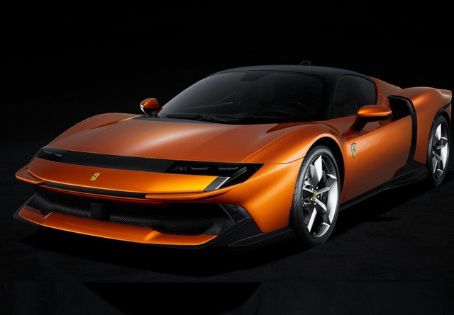 [ Pre-order ] P18275B BBR 1:18 Ferrari 849 Testarossa Giallo Ambra (Clear Case Included)