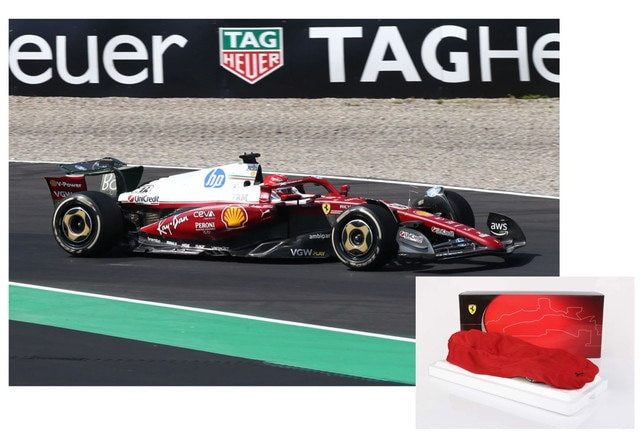 [ Pre-order ] P18267D16 BBR 1:18 Ferrari SF25 Monza livery F1 Italy Italian GP 2025 C. Leclerc #16 polyfoam PACK