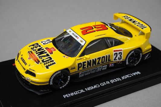 1:43 EBBRO 44191 Nissan Pennzoil Nismo GT-R JGTC 1998 #23 model car