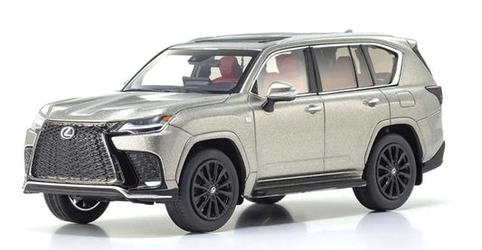 KS03909FT KYOSHO 1:43 Lexus LX 600 F SPORT Sonic Titanium F Export Only LHD model car