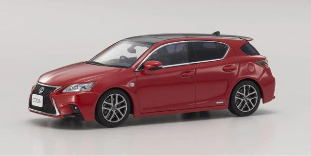 KS03656R2 KYOSHO 1:43 Lexus CT200h F SPORT Madder Red model car