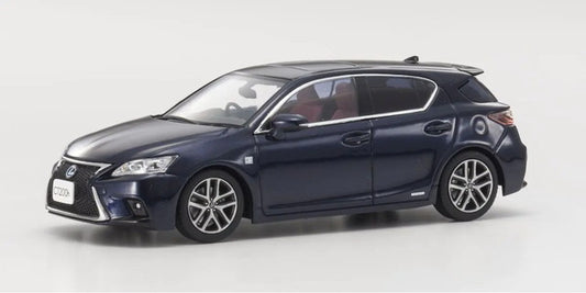 KS03656BL2 KYOSHO 1:43 Lexus CT200h F SPORT Deep Blue Mica model car