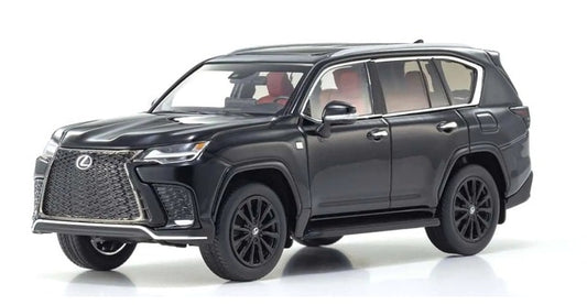 KS03909FBK KYOOSHO 1:43 Lexus LX600 F SPORT Black LHD model car