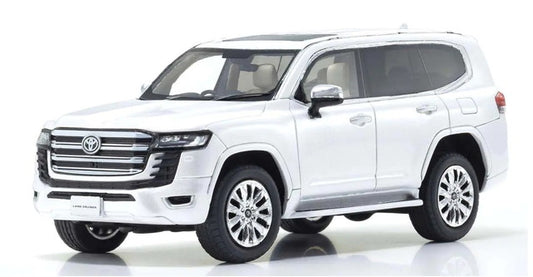 KSR43119W KYOSHO 1:43 Toyota Land Cruiser ZX White Japan Model Hobby Show 2023 model car