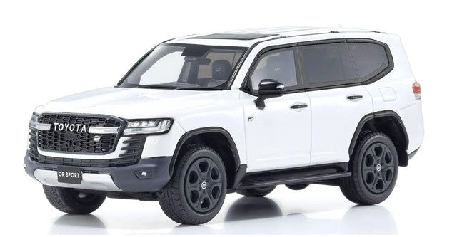KSR43122W KYOSHO 1:43 Toyota Land Cruiser GR Sport White model car