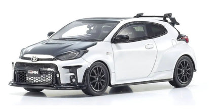 KSR43127W KYOSHO 1:43 Toyota GRMN Yaris Circuit Package White model car