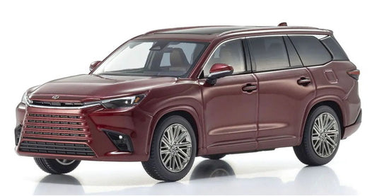KS03923RM KYOSHO 1:43 Lexus TX Red Mica Crystal Shine Diecast model car