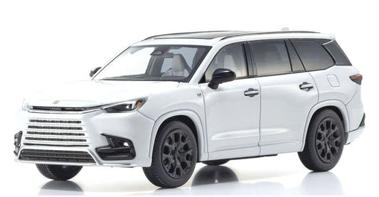 KS03923FPW KYOSHO 1:43 Lexus TX 500h F SPORT Performance Platinum White model car