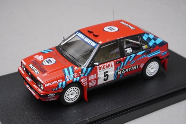 1:43 HPI 8292 Mirage Lancia Delta HF Integrale 16V Sanremo 1989 #5 model car