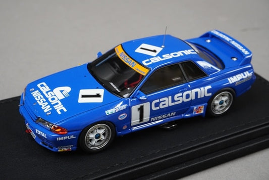 1:43 ignition model IG1593 Nissan Calsonic Skyline JTC 1991 #1