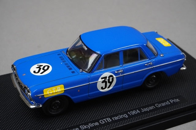 1:43 EBBRO 44239 Nissan Prince Skyline GTB Racing Japan GP 1964 #39 model car