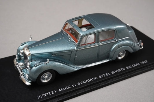 1:43 SPARK S3802 Bentley Mark VI Standard Steel Sports Saloon 1952