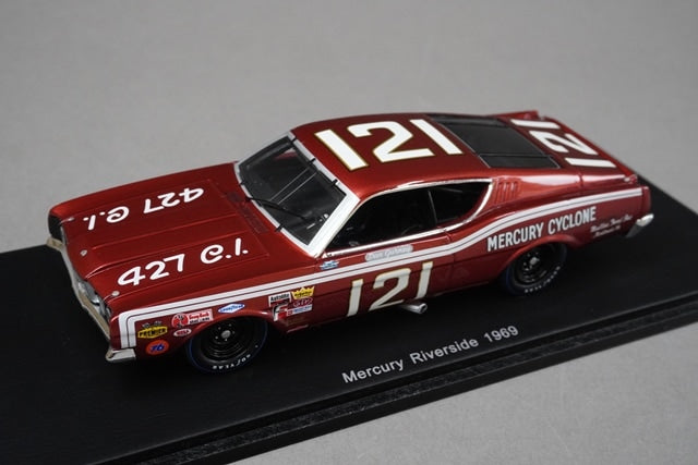 1:43 SPARK S3602 Ford Mercury Riverside 1969 #121 D.Gurney