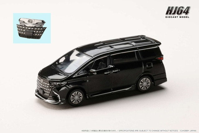 [ Pre-order ] HJ642078CBK Hobby Japan 1:64 Toyota Alphard Z (H40W) / Genuine Option Black