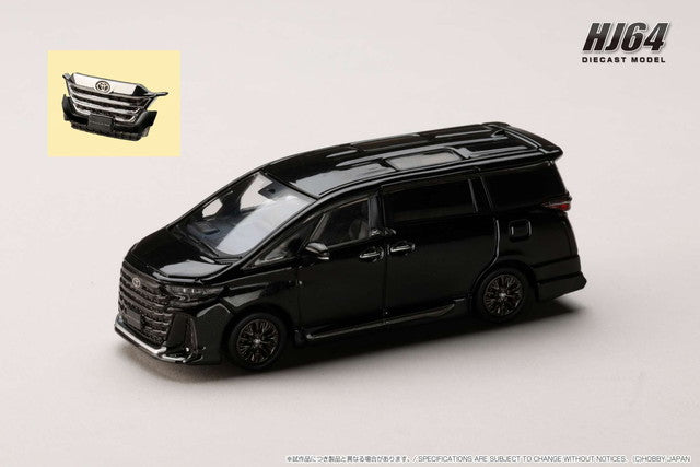 [ Pre-order ] HJ642077CBK Hobby Japan 1:64 Toyota Vellfire Z Premier Hybrid (H40W) / Genuine Option Black
