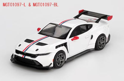 MGT01097-L TSM MINI-GT 1:64 Ford Mustang GTD Spirit of America (Left-Hand Drive)