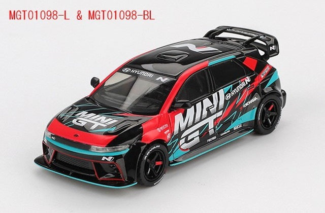MGT01098-L TSM MINI-GT 1:64 Hyundai Ioniq 5N MINI GT RS-01T Tokyo Auto Salon 2025 (Left-hand drive)