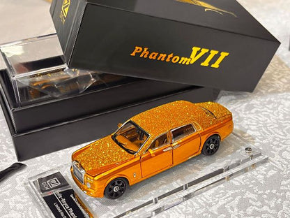[ Pre-order ] DCM 1:64 Rolls-Royce Phantom GOLD (Foshan Exhibition Limited Edition)
