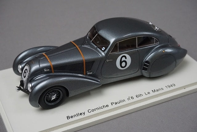 1:43 SPARK S3816 Bentley Corniche Paulan Le Mans 6th 1949 #6 model car
