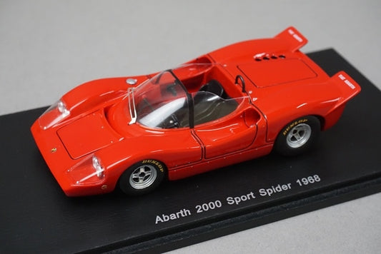 1:43 SPARK S1329 Abarth 2000 Sport Spider 1968 model car