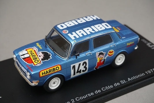 1:43 SPARK SF204 Simca Rally II Hill Climb San Antonino 1975 #143 model car
