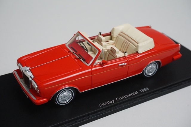 1:43 Spark S3824 Bentley Continental 1984 model car