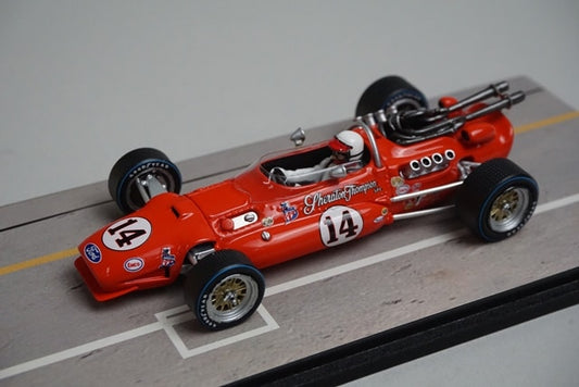 1:43 Spark 43IN67 Coyote Indy 500 Winner 1967 #14 A.J. Foyt model car