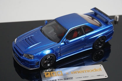1:43 PGM 430101 onemodel custom Nissan NISMO R34 Z-Tune model car