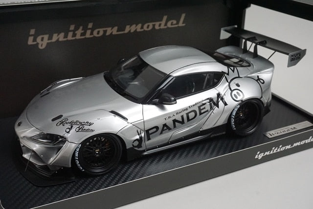 1:18 ignition model IG2038 Toyota Pandem Supra (A90) Silver model car