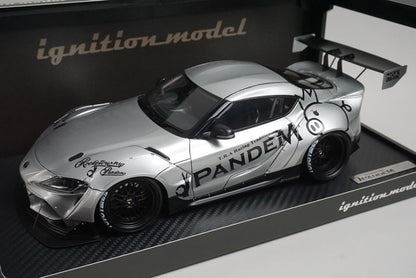1:18 ignition model IG2038 Toyota Pandem Supra (A90) Silver model car