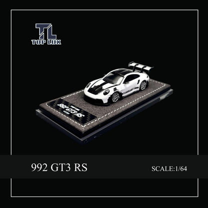 [ Pre-order ] TOP LUX 1:64 Porsche 992GT3RS White