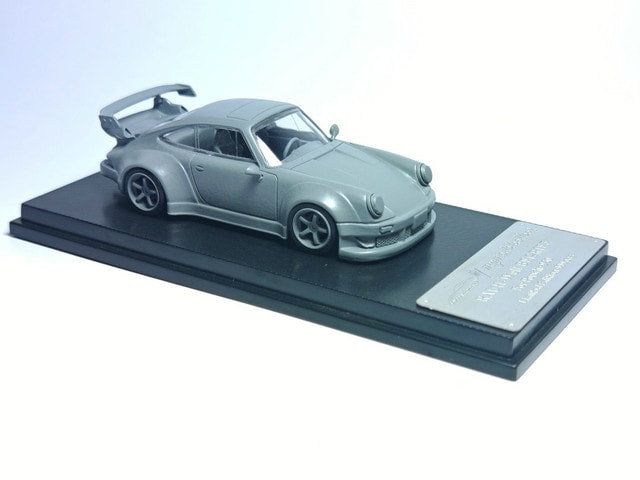 [ Pre-order ] MC640003C MC Model Collect 1:64 Scale Porsche RWB 930 3.8 Type Wing Gray