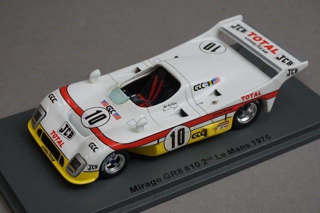 1:43 Spark STME03 Mirage GR8 Le Mans 2nd 1976 #10 model car