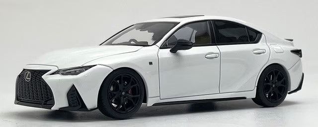 KS03932W KYOSHO 1:43 Lexus IS500 F Sport Performance Climax Edition (White Nova Glass Flake) Hobby Show Display Item