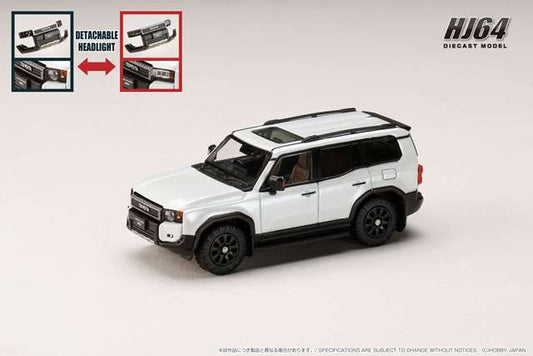 [ Pre-order ] HJ641081APW Hobby Japan 1:64 Toyota Land Cruiser 250 ZX FIRST EDITION (RHD) Platinum White Pearl Mica