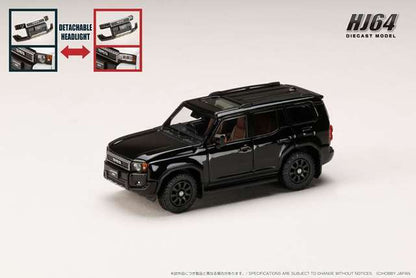 [ Pre-order ] HJ641081ABK Hobby Japan 1:64 Toyota Land Cruiser 250 ZX FIRST EDITION (RHD) Black