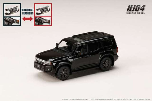 [ Pre-order ] HJ643081CBK Hobby Japan 1:64 Toyota Land Cruiser 250 VX Gasoline Vehicle (RHD) Black