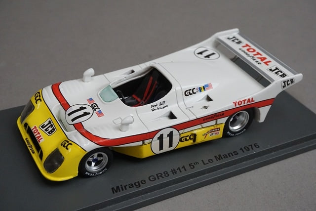 1:43 Spark STME04 Mirage GR8 Le Mans 5th 1976 #11 model car