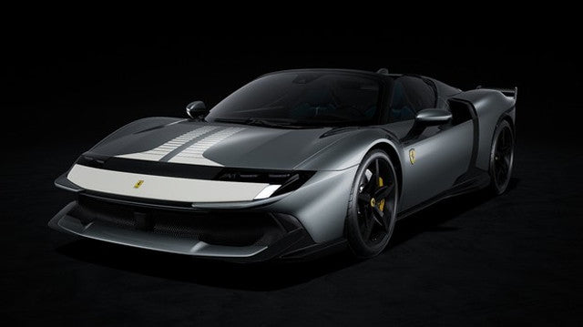 [ Pre-order ] FE050C MR 1:18 Ferrari 849 Testarossa Spider Grigio Competizione Assetto Fiorano