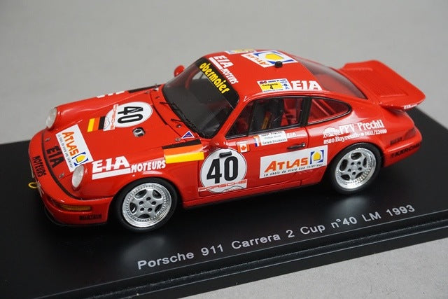 1:43 SPARK S2070 Porsche 911 Carrera 2 Cup Le Mans 1993 #40 model car