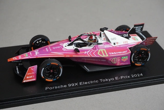 1:43 SPARK S6548 Porsche 99X Electric Tokyo E-Prix 2024 #94 P. Wehrlein model car