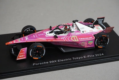 1:43 SPARK S6548 Porsche 99X Electric Tokyo E-Prix 2024 #94 P. Wehrlein model car
