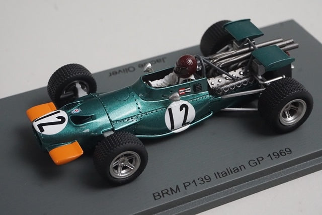1:43 Spark S2345 BRM P139 Italian GP 1969 #12 J. Oliver model car
