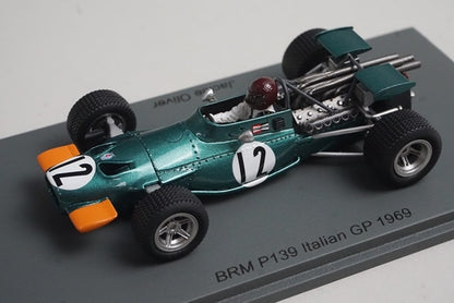 1:43 Spark S2345 BRM P139 Italian GP 1969 #12 J. Oliver model car