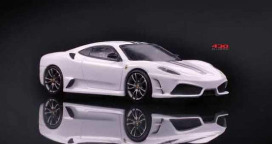 Little Hunter 1:64 Ferrari F430 Coupe White model car
