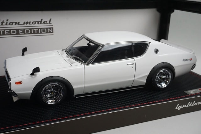 1:18 ignition model IG3453 Nissan Skyline 2000 GT-R (KPGC110) White