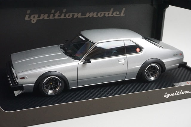 1:18 ignition model IG3465 Nissan Skyline 2000 GT-ES (C210) Silver